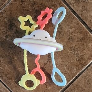 Colorful Planet Rattle Toy